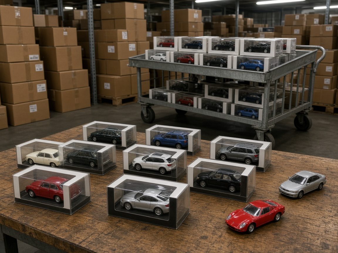 Cars, Tracks & Die-Cast arranged for wholesale review in Shantou